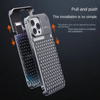Titanium Aluminum Alloy Magnetic Case For iPhone