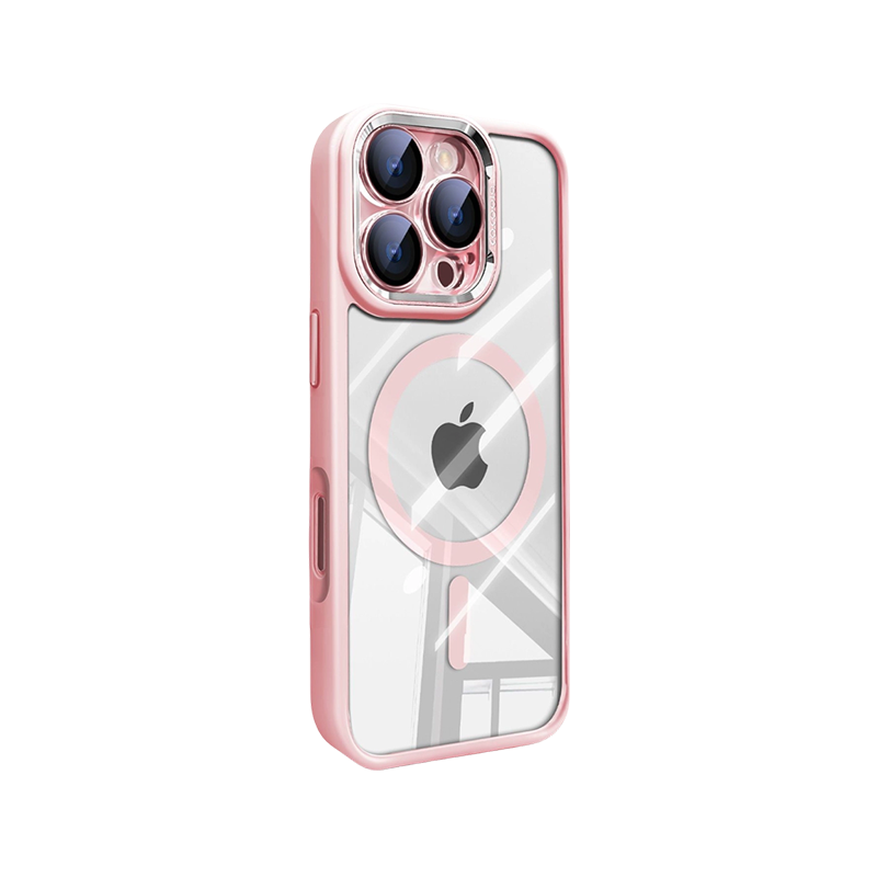 | iPhone 17 Series Silicone Magnetic Case – Rear Magnet, Shockproof & Durable
