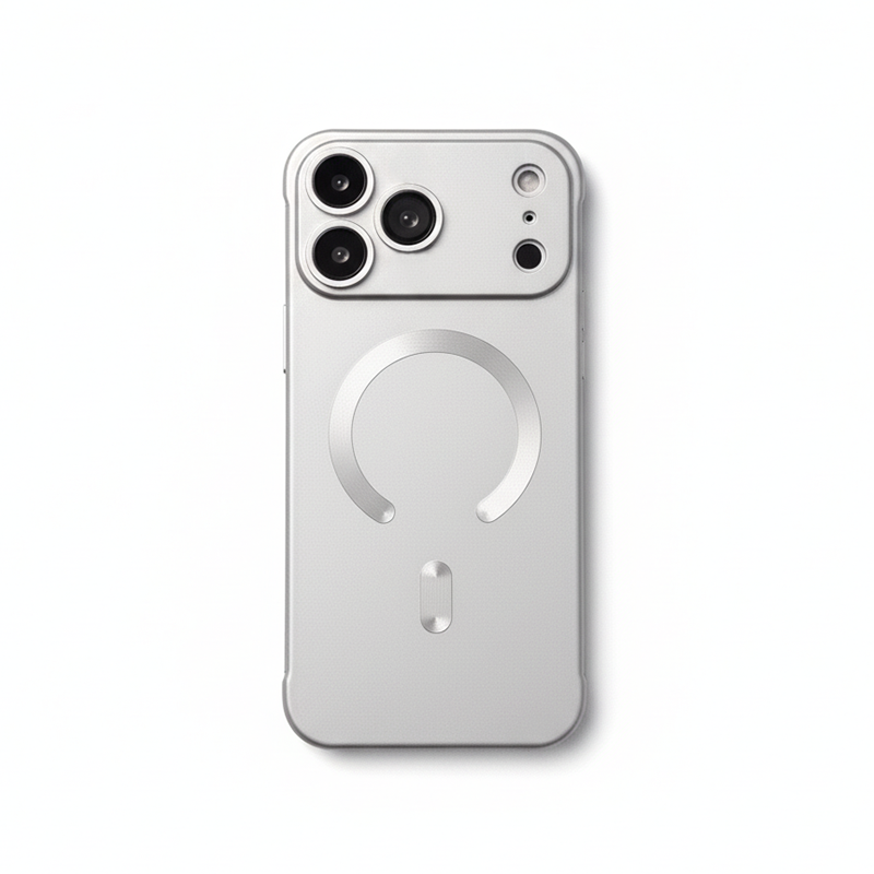 iPhone 17 Series Borderless Magnetic Case with Lens Protection