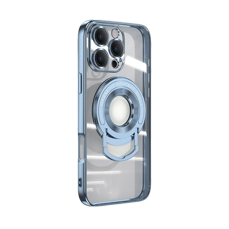 Electroplating Magnetic Bracket Mobile Phone Case