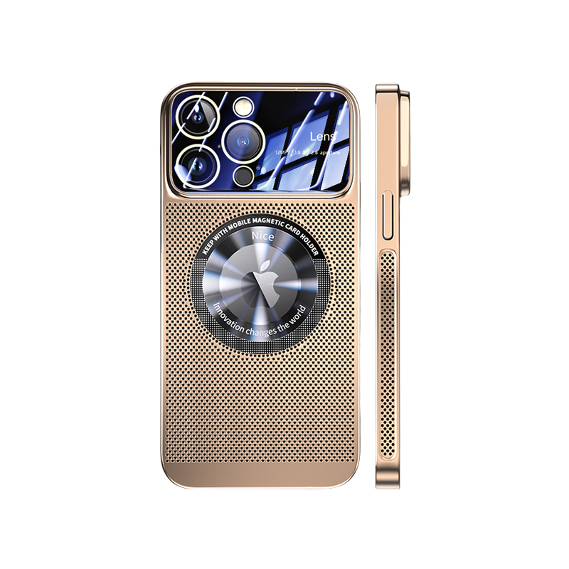Large window heat dissipation magnetic phone case