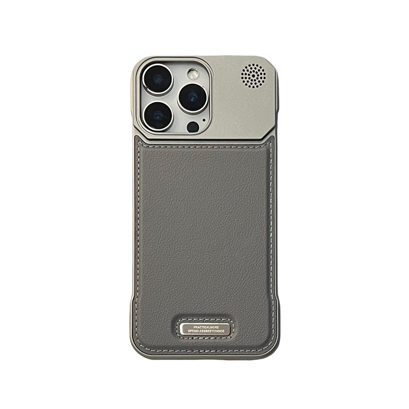 New iPhone 17 Series|Leather Frameless Phone Case With Aromatherapy And Magnetic Suction