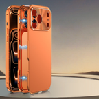 | iPhone 17 Series 360° Full Aluminum Alloy Frosted Magnetic Case – High-End Anti-Drop Design