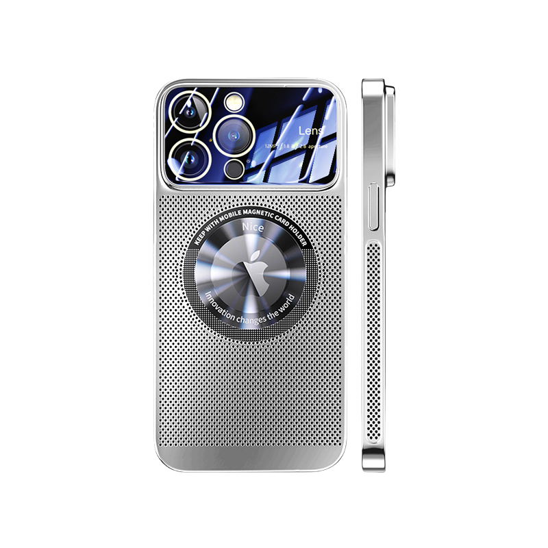 Large window heat dissipation magnetic phone case