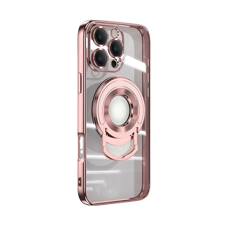 Electroplating Magnetic Bracket Mobile Phone Case