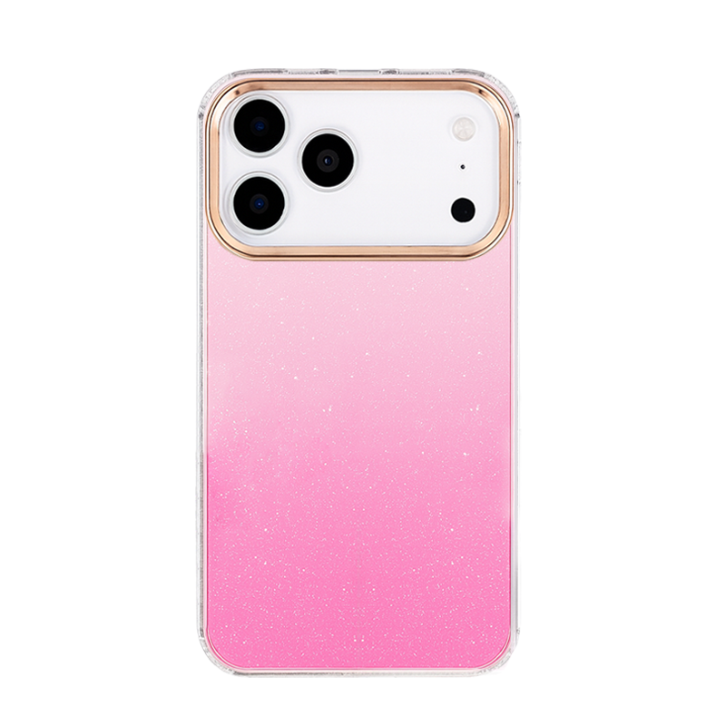 iPhone 17 Series Magnetic Transparent Gradient Shockproof Case