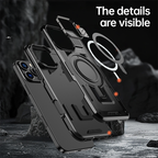 Magnetic Lens Bracket With Armor And Anti-fall Cover