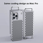 Titanium Aluminum Alloy Magnetic Case For iPhone