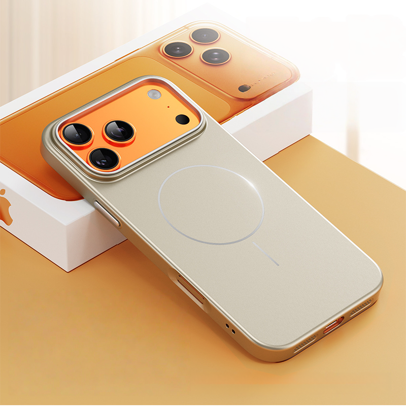 iPhone 17 Series Thin Magnetic Circle Anti-Drop Protective Case