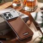 New iPhone 17 Series|Leather Frameless Phone Case With Aromatherapy And Magnetic Suction