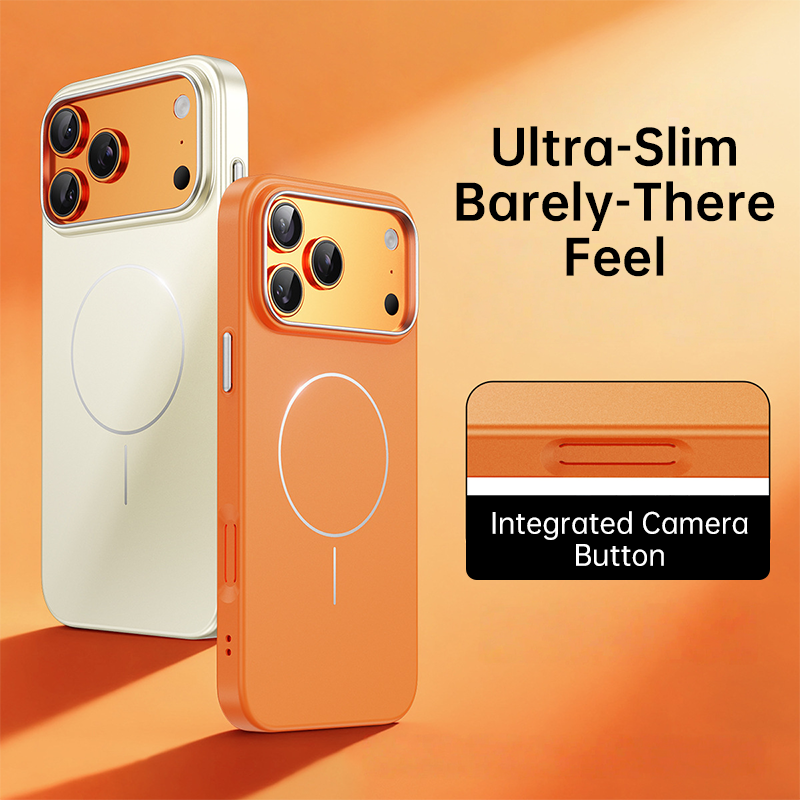 iPhone 17 Series Thin Magnetic Circle Anti-Drop Protective Case