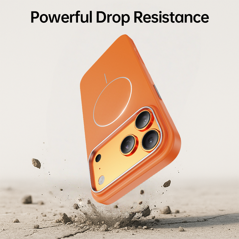 iPhone 17 Series Thin Magnetic Circle Anti-Drop Protective Case