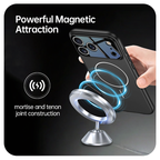 iPhone 17 series frosted magnetic hole anti-fall mobile phone case