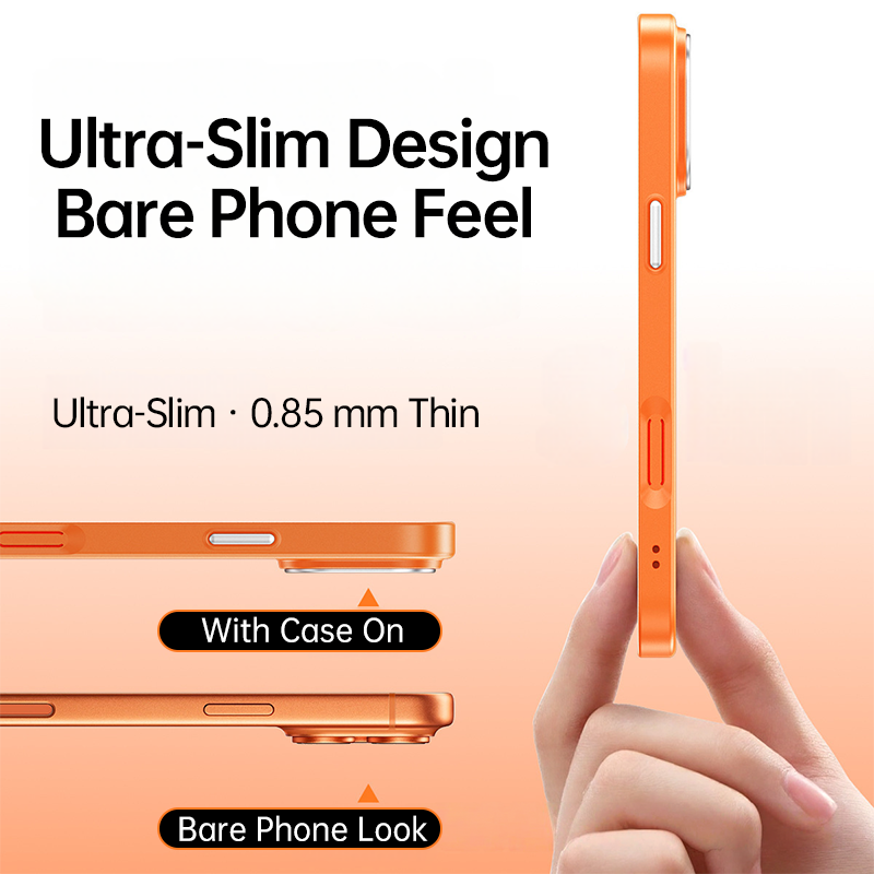 iPhone 17 Series Thin Magnetic Circle Anti-Drop Protective Case