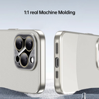 Plain Leather Stitching Two-color Mobile Phone Case