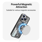 | iPhone 17 Series 360° Magnetic Case with Rotating Stand