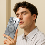 Transparent Magnetic Non-slip Bracket Mobile Phone Case