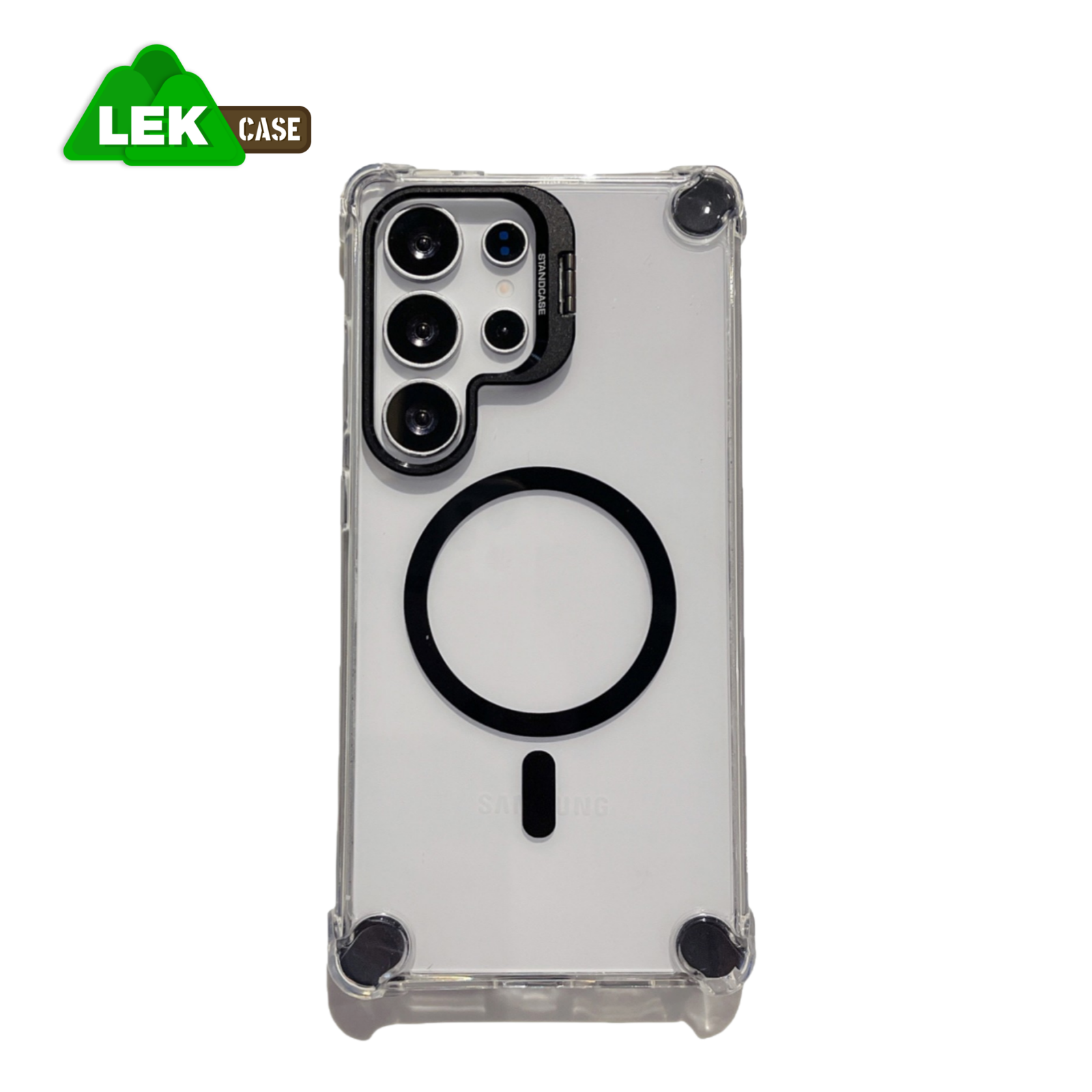 ?? Four-corner Airbag Magnetic Mobile Phone Case With Lens Holder