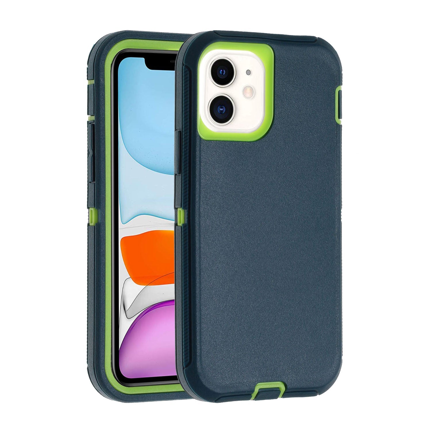 Triple Drop-proof Two-tone Phone Case