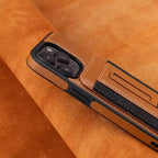 | Leather Magnetic Card Holder Phone Case