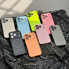 Slim Magnetic Silicone iPhone 17 Case with Lens Protection