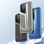 iPhone 17 Series Supercar Blade Cooling Electroplated Texture Case