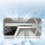 iPhone 17 Series Supercar Blade Cooling Electroplated Texture Case