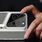 iPhone 17 Series Supercar Blade Cooling Electroplated Texture Case