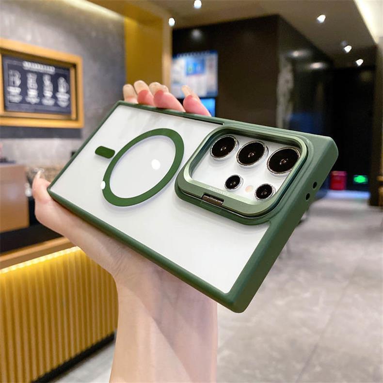 ?? Magnetic Phone Case With Full Lens Bracket