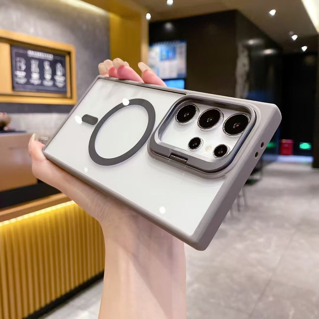 ?? Magnetic Phone Case With Full Lens Bracket