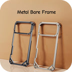 iPhone 17 Series Metal Airbag Shockproof Anti-Fall Case