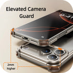iPhone 17 Series Metal Airbag Shockproof Anti-Fall Case