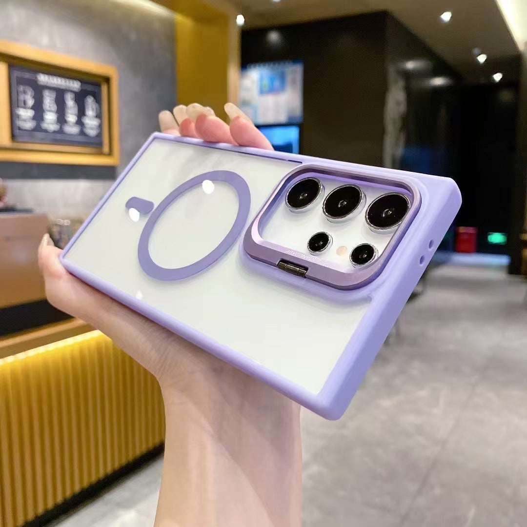 ?? Magnetic Phone Case With Full Lens Bracket