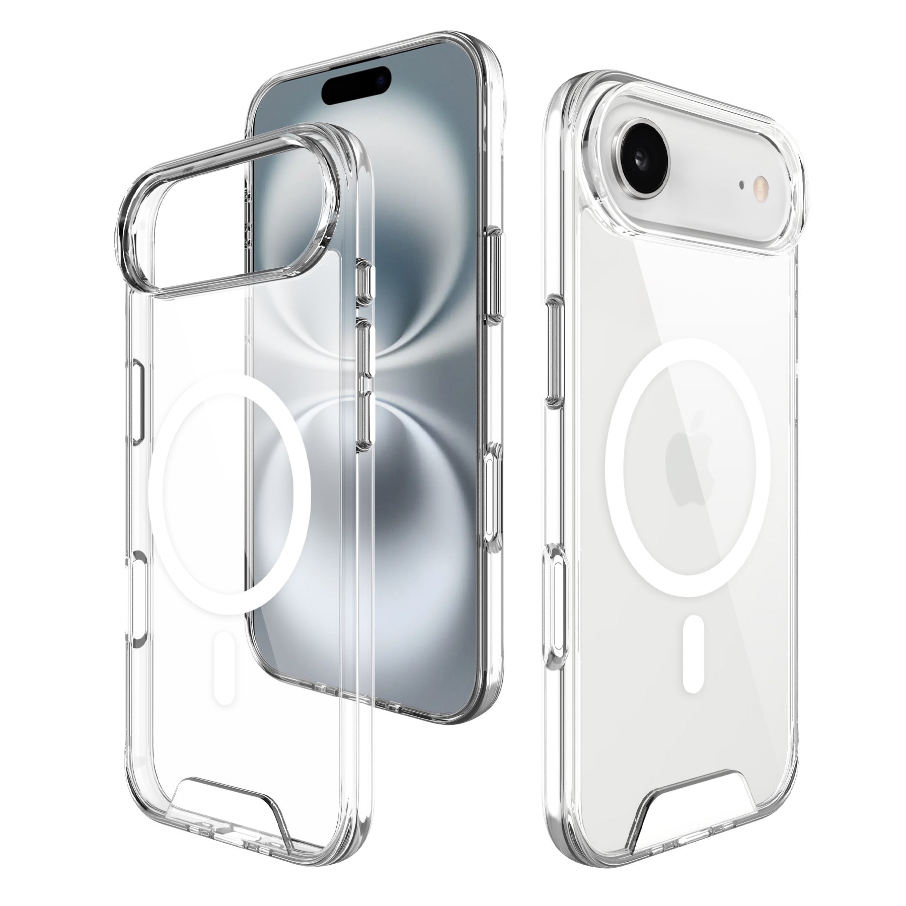 Clear MagSafe iPhone 17 Series Case | Shockproof & Non-Yellowing