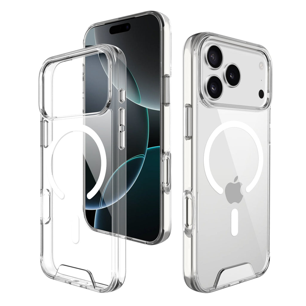 Clear MagSafe iPhone 17 Series Case | Shockproof & Non-Yellowing