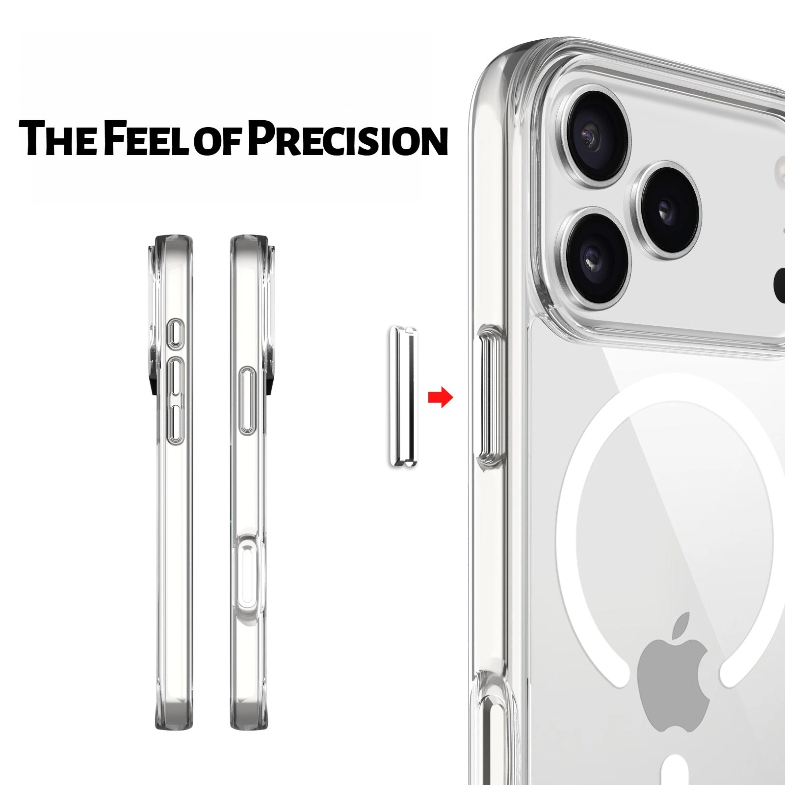 Clear MagSafe iPhone 17 Series Case | Shockproof & Non-Yellowing