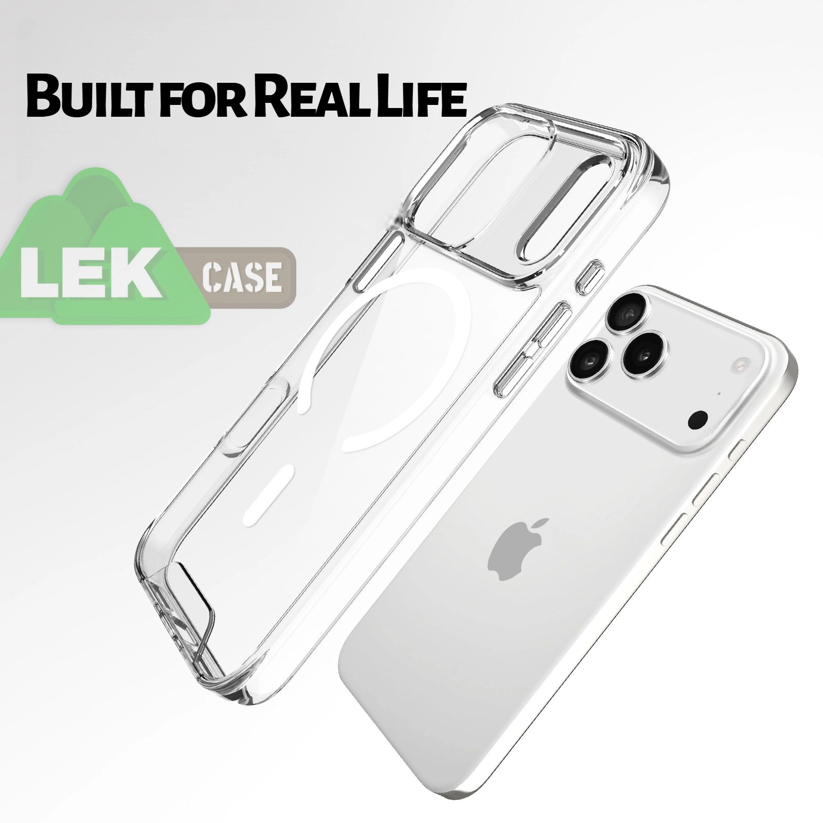 Clear MagSafe iPhone 17 Series Case | Shockproof & Non-Yellowing