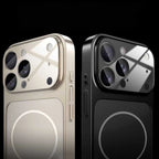 iPhone 17 Series Frosted Large Window Case with Lens Film