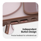 iPhone 17 Series Magnetic Frosted Case with Camera Lens Protection