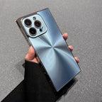 Square Aurora Shine Electroplated iPhone Case for iPhone 17 Series