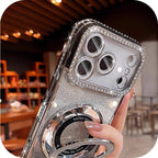 Premium Gradient Glitter Diamond Edge Case for iPhone 17 Series