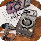 Premium Gradient Glitter Diamond Edge Case for iPhone 17 Series