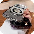 Premium Gradient Glitter Diamond Edge Case for iPhone 17 Series