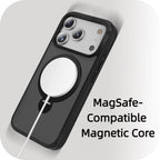 iPhone 17 Rotating Invisible Bracket Protective Case