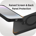 iPhone 17 Rotating Invisible Bracket Protective Case