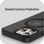 iPhone 17 Rotating Invisible Bracket Protective Case