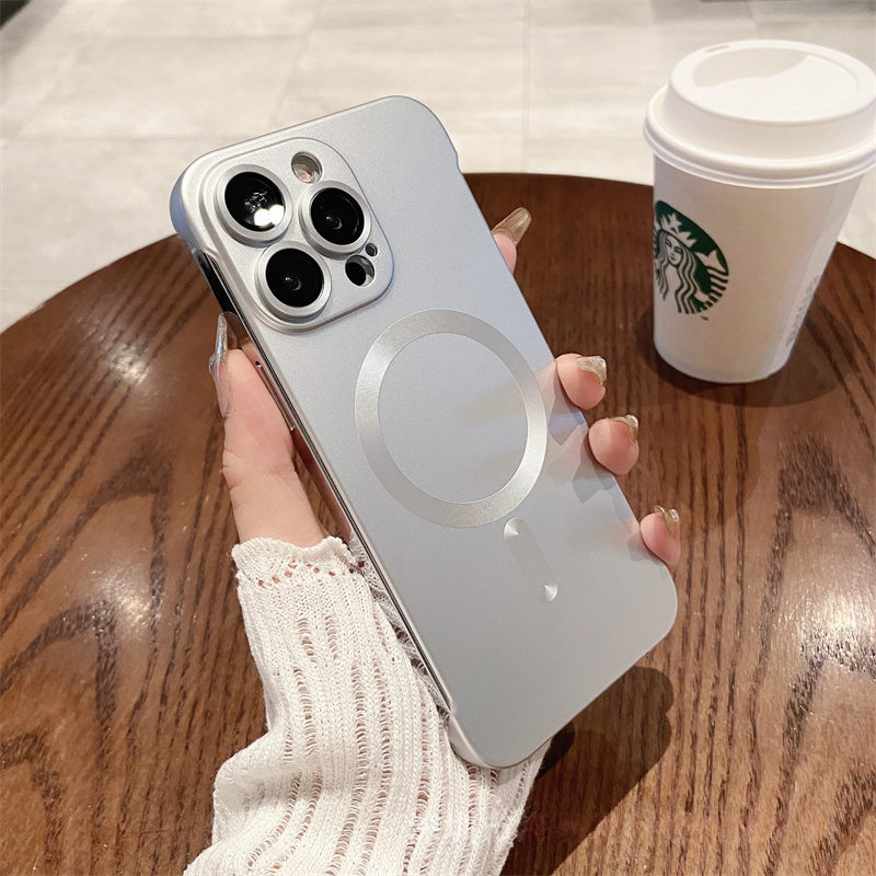 iPhone 17 Series Borderless Magnetic Case with Lens Protection