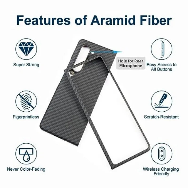 Cabon Fiber MagSafe Case For Z Fold