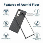 Cabon Fiber MagSafe Case For Z Fold