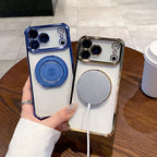 ?? 360° Rotating Magnetic Stand Protective Case for iPhone 17 Series